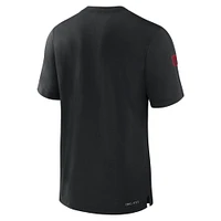 Men's Nike Black Atlanta Falcons Sideline Player Performance T-Shirt