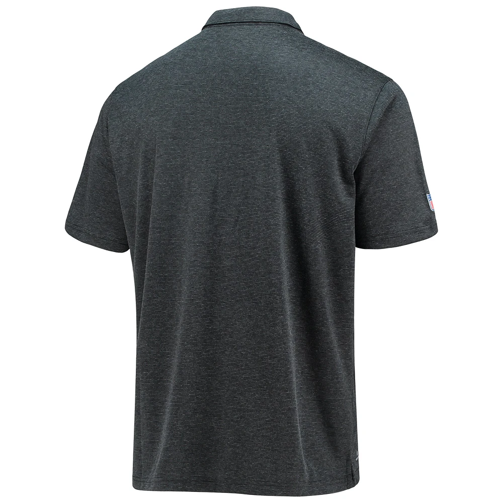 Polo de début saison Nike Atlanta Falcons Team Sideline pour homme, noir