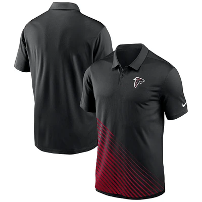 Polo Nike Atlanta Falcons Vapor Performance pour homme - Noir