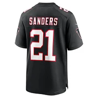 Men's Nike Deion Sanders  Black Atlanta Falcons Alternate Retired Player Game Jersey