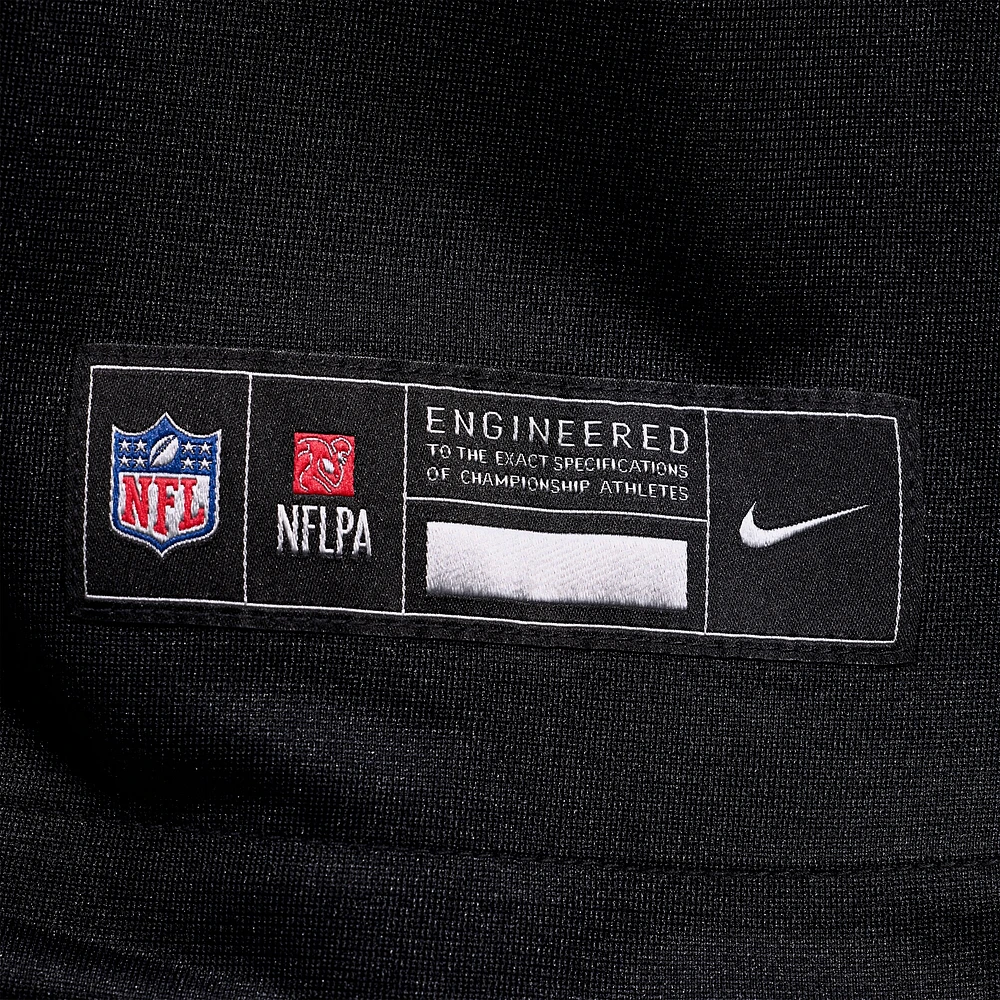 Men's Nike Deion Sanders  Black Atlanta Falcons Alternate Retired Player Game Jersey