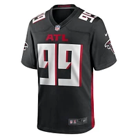 Maillot de match l'équipe des Falcons d'Atlanta Nike Joe Gaziano pour homme, noir