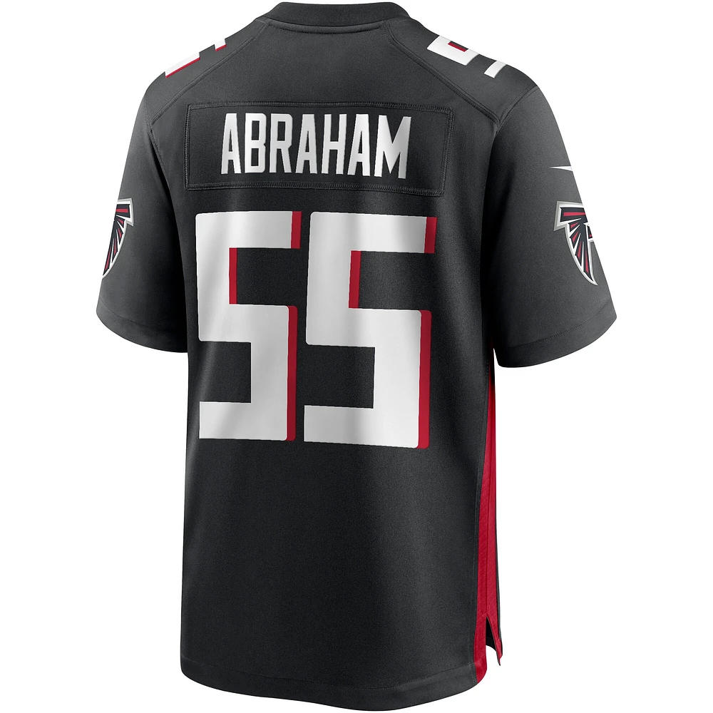 Men's Nike John Abraham Black Atlanta Falcons Game Retired Player Jersey