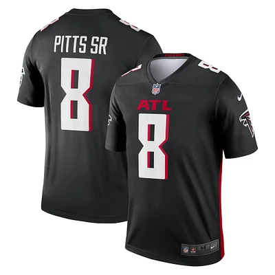 Maillot Nike Kyle Pitts Sr. Team Legend des Falcons d'Atlanta pour homme, noir