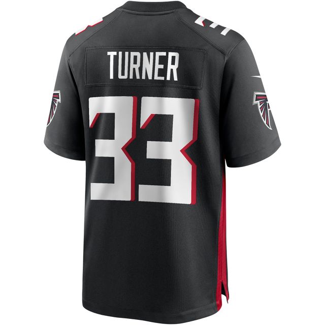 Maillot de joueur retraité Nike Michael Turner pour hommes, noir, Atlanta Falcons Game