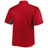 Men's Red Atlanta Falcons Big & Tall Team Color Polo