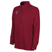 OST FALC ROUGE NFL 23 1/4" " PULL À COL MONTANT ZIP JACMENQZP