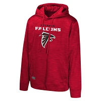 Men's Red Atlanta Falcons Streak Fleece Pullover Hoodie