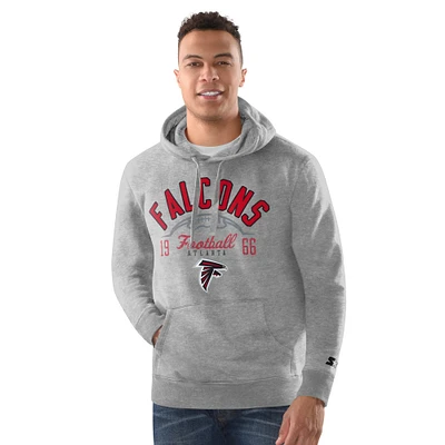 Sweat à capuche vintage Atlanta Falcons Starter pour homme noir