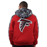 Men's Starter  Red Atlanta Falcons Thursday Night Gridiron Full-Zip Jacket