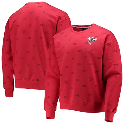 Sweat Tommy Hilfiger Atlanta Falcons Reid graphique rouge pour homme