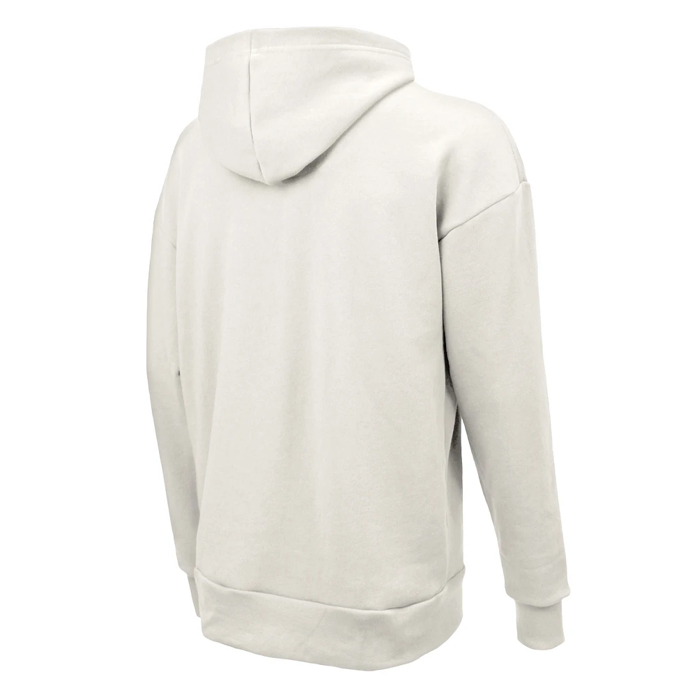 Sweat à capuche unisexe Majestic Threads blanc Atlanta Falcons Sundays Skyline