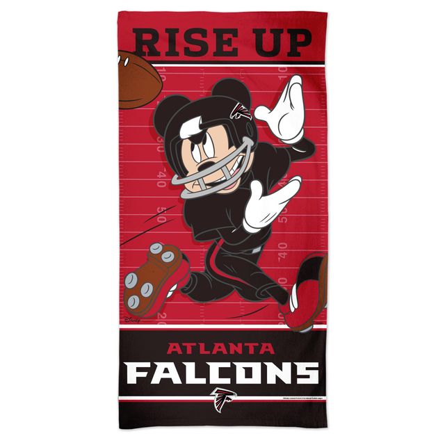 Serviette de plage WinCraft Atlanta Falcons 30 '' x 60 '' Team Disney Spectra