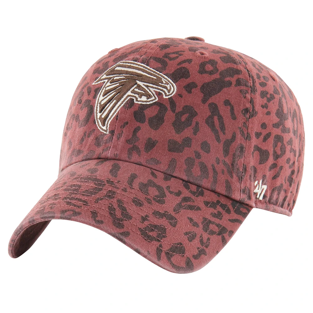 Women's '47 Brown Atlanta Falcons Tawny Clean Up Adjustable Hat