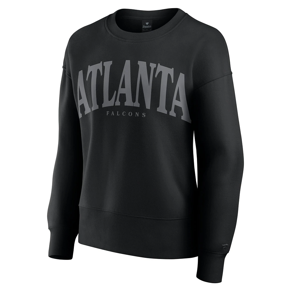Women's Fanatics  Black Atlanta Falcons Elements Pullover Sweatshirt