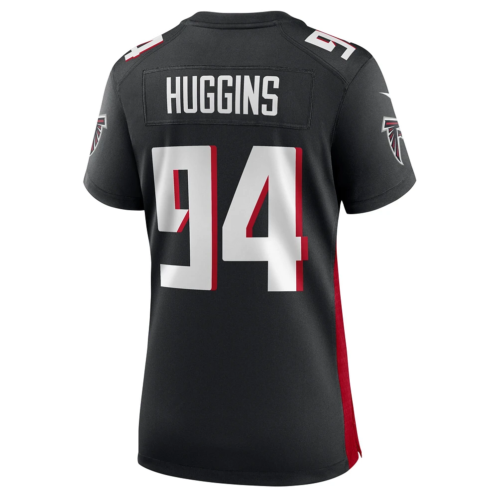 Women's Nike Albert Huggins  Black Atlanta Falcons Team Game Jersey