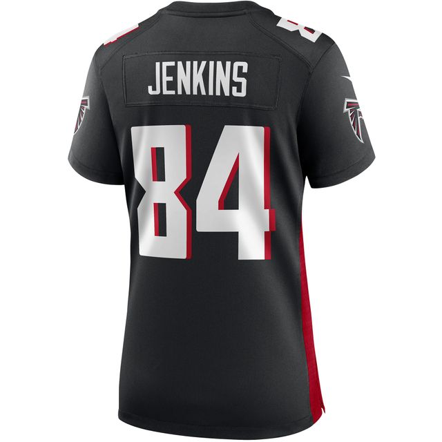 Maillot de joueur retraité du match des Falcons d'Atlanta Nike Alfred Jenkins pour femme, noir