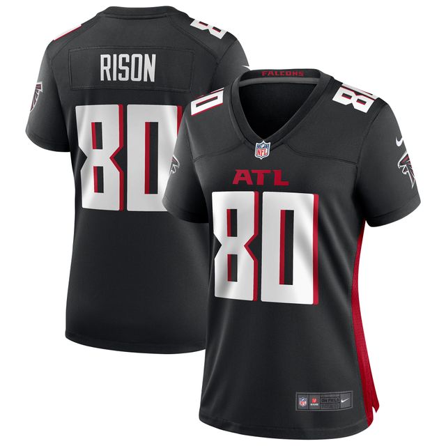 Maillot de joueur retraité du match des Falcons d'Atlanta Nike Andre Rison pour femme, noir