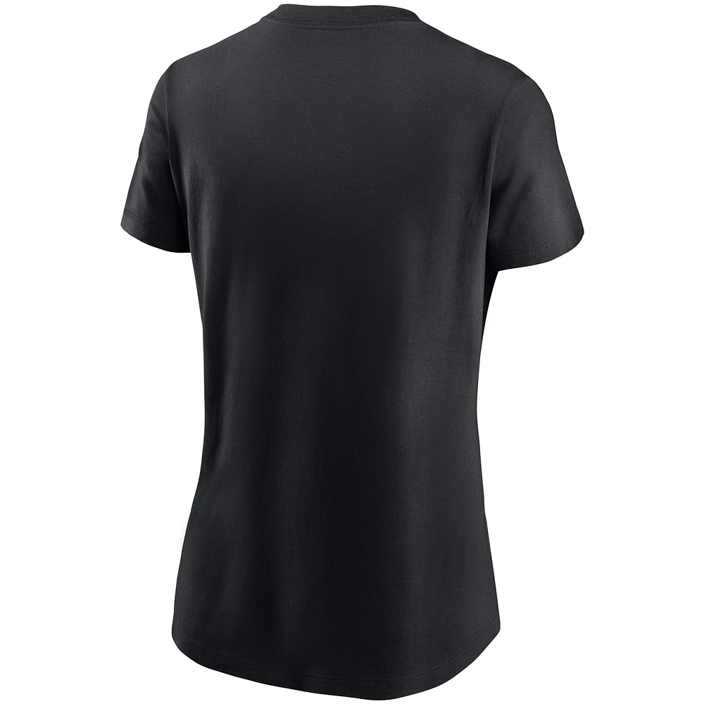 Women's Nike Black Atlanta Falcons Logo Essential T-Shirt