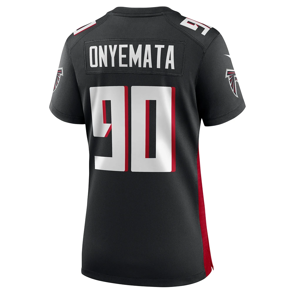 Women's Nike David Onyemata Black Atlanta Falcons Game Player Jersey