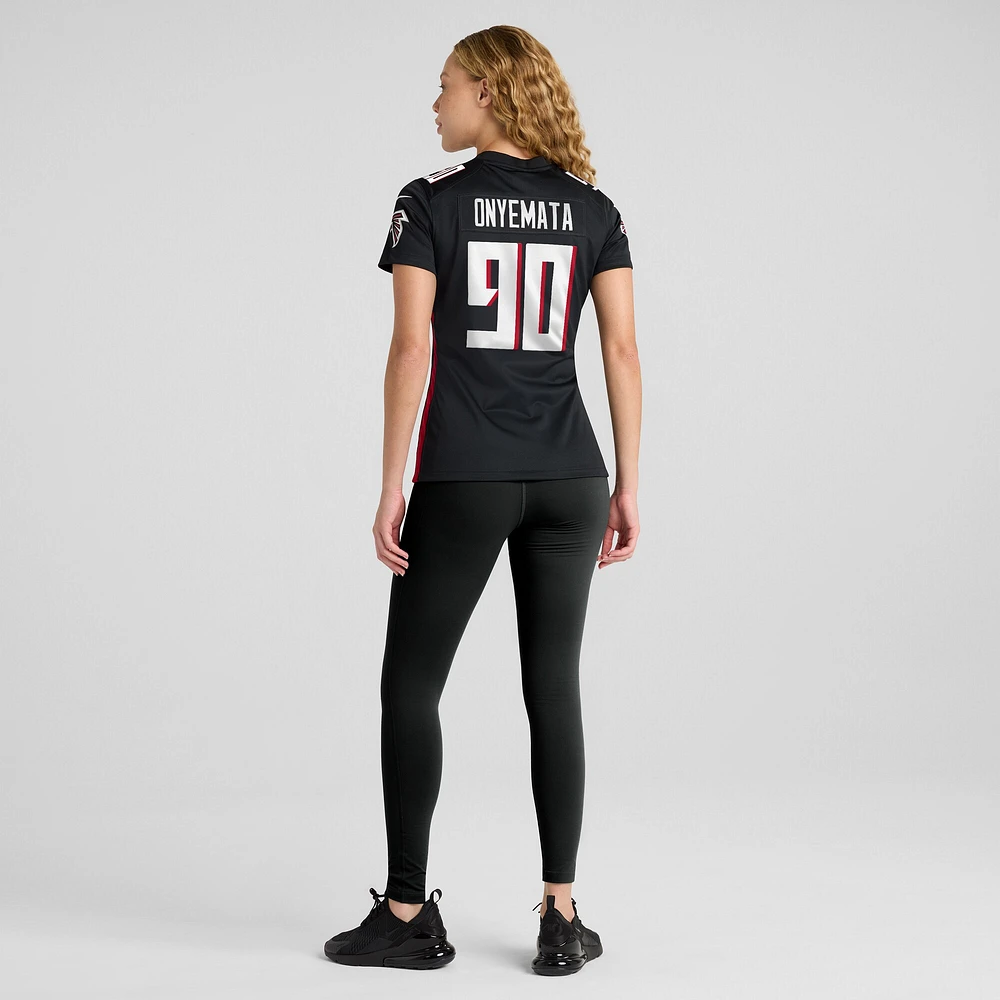 Women's Nike David Onyemata Black Atlanta Falcons Game Player Jersey