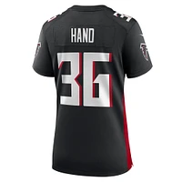 Maillot de match Nike Harrison Hand pour femme, noir, Atlanta Falcons