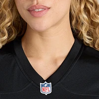Maillot de match Nike Matt Hennessy noir pour femme des Atlanta Falcons