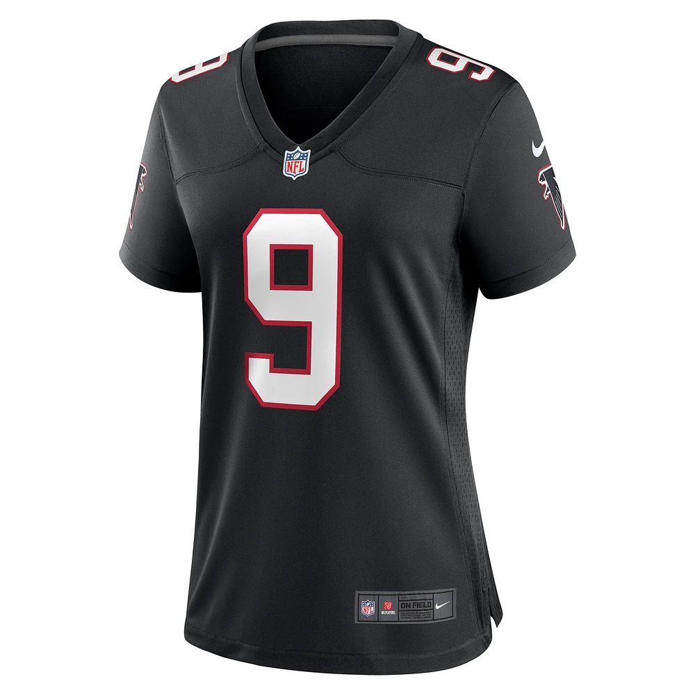 Women's Nike Michael Penix Jr.  Black Atlanta Falcons Throwback Game Jersey