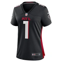 Women's Nike Number 1 Bride Black Atlanta Falcons Game Jersey