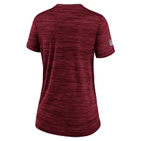 Women's Nike Red Atlanta Falcons Sideline Velocity Performance T-Shirt