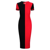 Women's STAUD  Black/Red Atlanta Falcons Colleen Dress