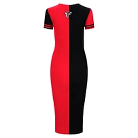 Women's STAUD  Black/Red Atlanta Falcons Colleen Dress