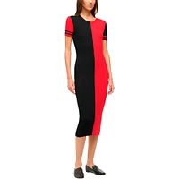 Women's STAUD  Black/Red Atlanta Falcons Colleen Dress