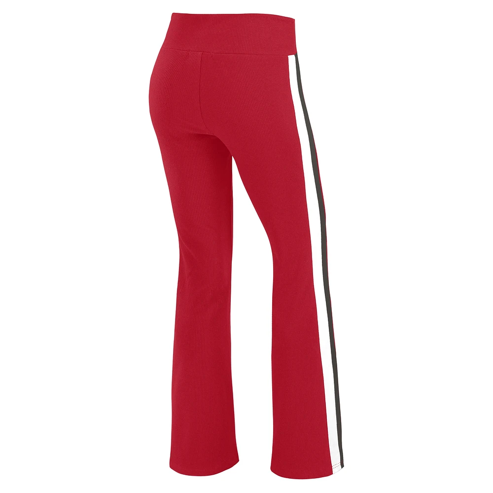 Women's WEAR by Erin Andrews Red Atlanta Falcons Yoga Pants