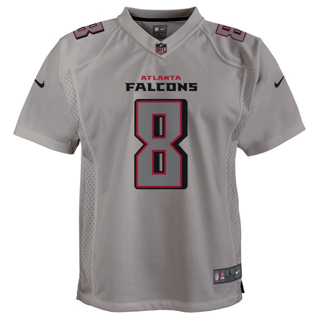 Maillot de jeu Atmosphere Atlanta Falcons Nike Kyle Pitts gris pour jeune