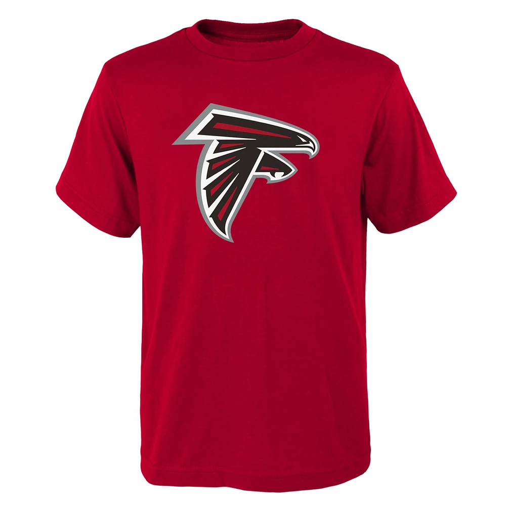 Youth Red Atlanta Falcons Primary Logo T-Shirt
