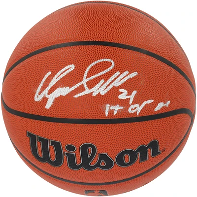 Dominique Wilkins Atlanta Hawks Autographed Wilson Authentic Series Indoor/Outdoor Basketball with "HOF 06" Inscription
