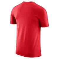T-shirt Nike rouge Atlanta Hawks Courtside This Is Our Year pour homme
