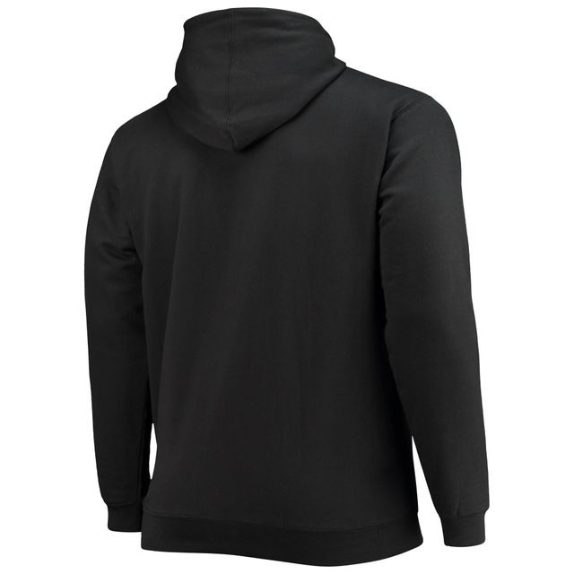 Sweat à capuche noir Atlanta Hawks Big & Tall Pop pour homme