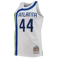 Men's Mitchell & Ness Pete Maravich White Atlanta Hawks 1970/71 Hardwood Classics Swingman Jersey