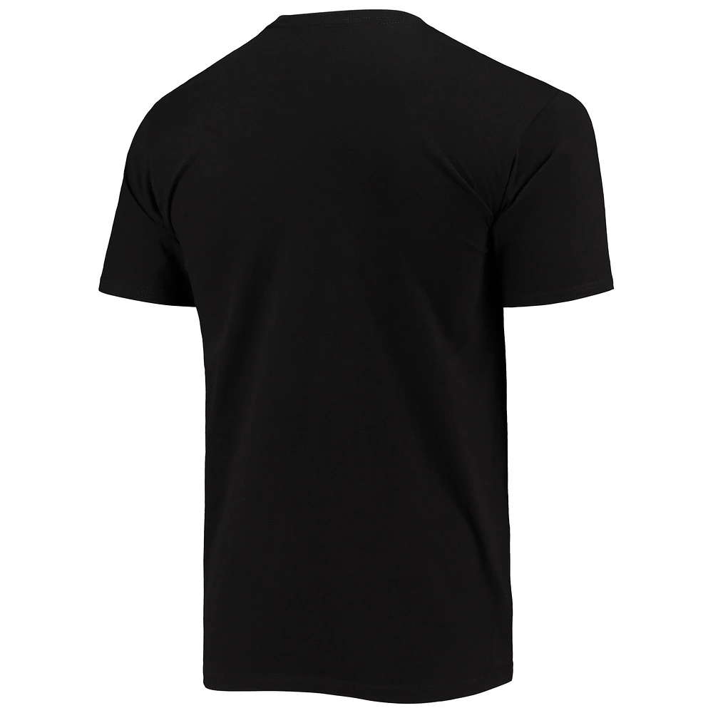 T-shirt homme NBA x McFlyy noir Atlanta Hawks Identifier Artist Series