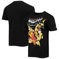 T-shirt homme NBA x McFlyy noir Atlanta Hawks Identifier Artist Series