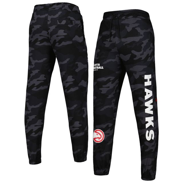 Pantalon de jogging Atlanta Hawks Tonal New Era pour homme, noir/camouflage