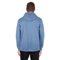 Men's New Era  Light Blue Atlanta Hawks 2024/25 City Edition Pullover Hoodie