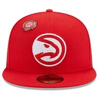 V107988 HAWKS NBA NWE FA23 Logo en chaîne n Pin 59Fifty HATMENHIC