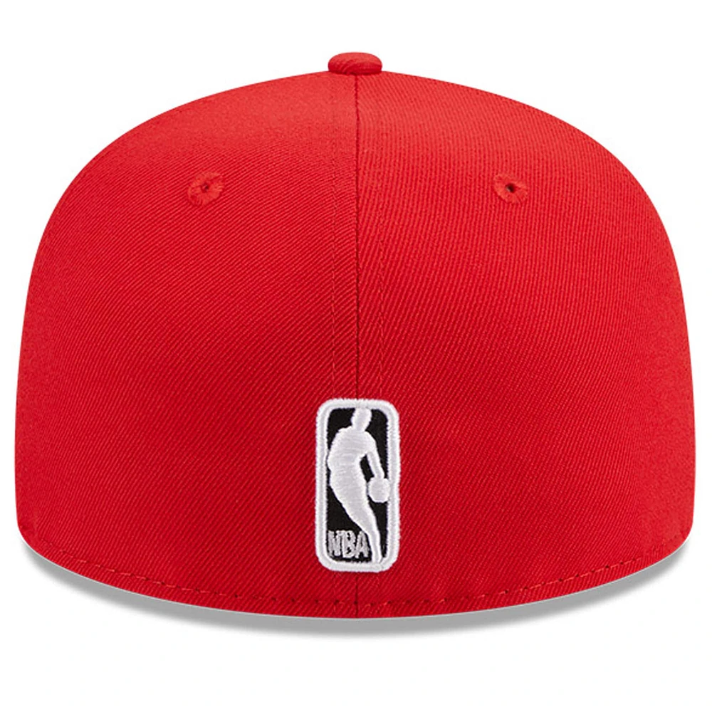 V107988 HAWKS NBA NWE FA23 Logo en chaîne n Pin 59Fifty HATMENHIC