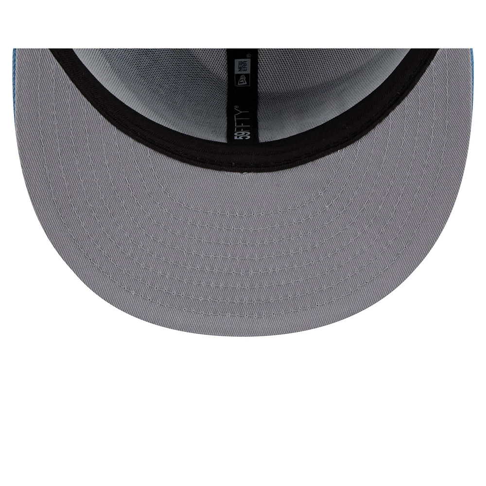 Men's New Era  White Atlanta Hawks 2024/25 City Edition 59FIFTY Fitted Hat