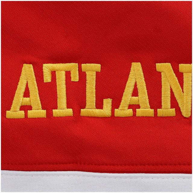 Pantalon de performance sur le court Nike Atlanta Hawks 75th Anniversary Showtime pour homme, rouge