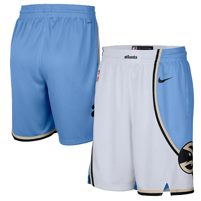 Short Nike Swingman Atlanta Hawks City Edition 2024/25 pour homme, blanc