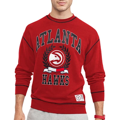 Sweat à capuche Tommy Jeans Atlanta Hawks Peter French Terry rouge pour homme